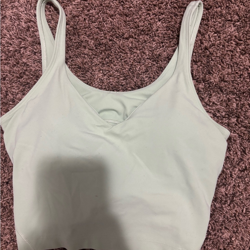 lululemon athletica Light Green Align Tank